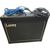 Amplificador Laney Lg35r + 2 Pedais + 2 Cabos