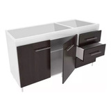 Bajo Mesada Orlandi 140 X 80 X 47 En Caja No Incluye Mesada