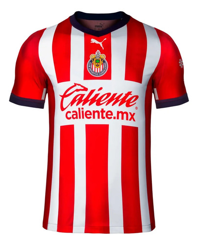 Jersey Puma Chivas Del Guadalajara De Local Version Jugador  | Envío gratis