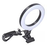 Aro Anillo De Luz Led Celular Tablet Fotos Selfie Recargable