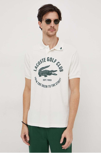 Remera Chomba De Golf De Algodón Para Hombre Lacoste