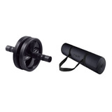 Kit Gimnasio Casa Rueda Para Abdominales + Colchoneta Mat 