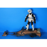 Speeder Bike With Scout Trooper Star Wars 12 Pulgadas