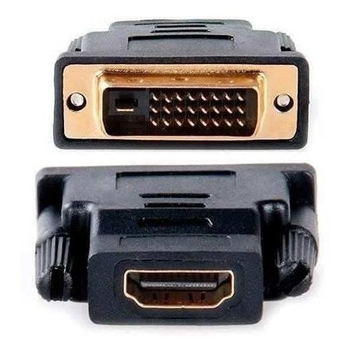 2 Adaptador Hdmi X Dvi-d24+1 Conversor Hdmi Fêmea