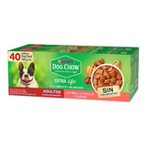 40 Sobres De Comida Pollo Y Carne Purina Dog Chow 668408 Ctc