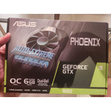 Placa De Vídeo Nvidia Asus Phoenix Geforce Gtx 1660 Oc 6gb
