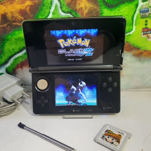 Nintendo 3ds Com Jogo - Carregador - Sem Defeitos