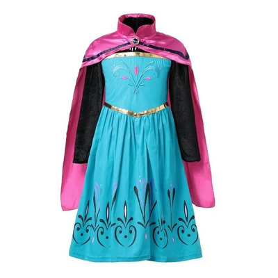 Disfraz De Anna Elsa Para Niñas, Vestido De Princesa Para Ni