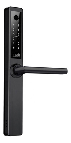 Cerradura Digital Ihub Shm P-30 Bluetooth Ttlock Negra