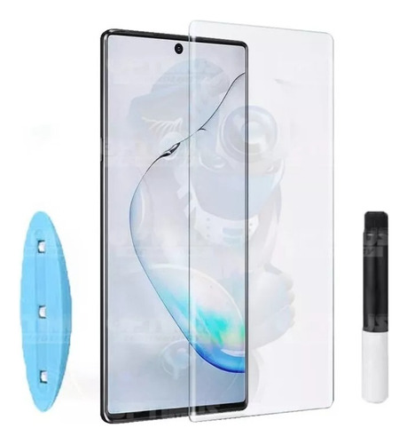 Vidrio Templado Curvo Gel Uv Glass Para Samsung S10 Plus 