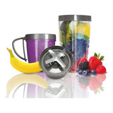 Kit Vasos Con Aspa Y Accesorios De Lujo Nutribullet 100392