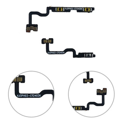 Refacc Flex Botones Internos Volumen Para Oppo Reno 5 Lite | Envío gratis