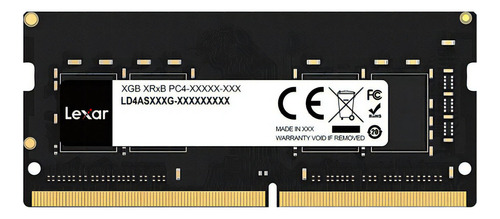 Memória Notebook Lexar 8gb Ddr4 3200mhz Ld4as008g-b3200gsst