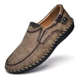 Hombre Mocasines Zapatos Casual Cuero Calzado