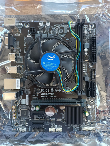 Placa Madre Gigabyte Ga-h110m-h Con Procesador Intel Core I7