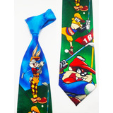 Corbata Bugs Bunny Looney Tunes Golf Taz Pato Lucas