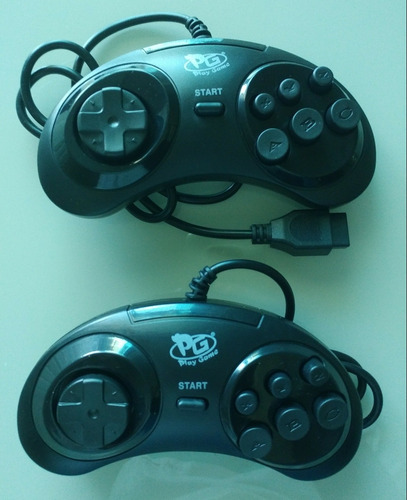 Controle Mega Drive Novo Controle Mega Drive Novo 2 Peças