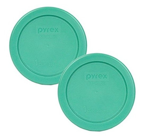 Pyrex 7202-pc Ronda 1 Taza Cubierta De Tapa De Plastico Verd