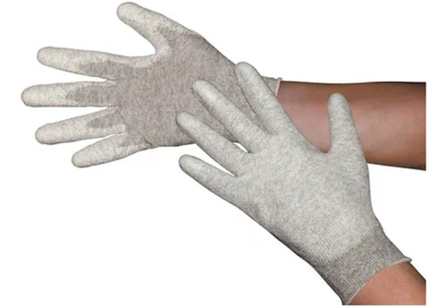 3 Pares Guantes Conductivos Nylon/ Cobre Antiestáticos Palma