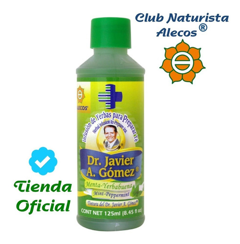 Tintura De Yerbas Del Dr. Javier A. Gómez De Alecos®, 125ml