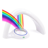  Lampara Proyector Arco Iris  Rainbow Velador Infantil