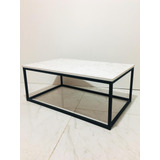 Mesa Ratona Industrial Simil Marmol 100x60