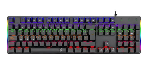 Teclado Mecanico Gamer Red Pc Rainbow Tdagger T-tgk310 Naxos