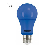 Lâmpada Led Bulbo A60 Tkl Colors 5w E27 Coloridas Taschibra Luz Azul 110v/220v
