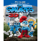 Os Smurfs - Blu Ray 3d + Dvd - Capa 3d - Sony