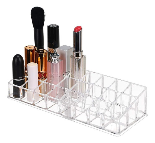 Organizador Exhibidor Maquillaje Acrílico Porta 24 Labiales