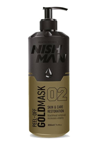 Peel Off Gold Mask - Nishman 02 200ml