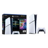 Console Playstation 5 Digital Slim 1tb Com 2 Jogos Sony  