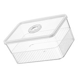 Caja De Almacenamiento Para Refrigerador Con Tapas De Plásti