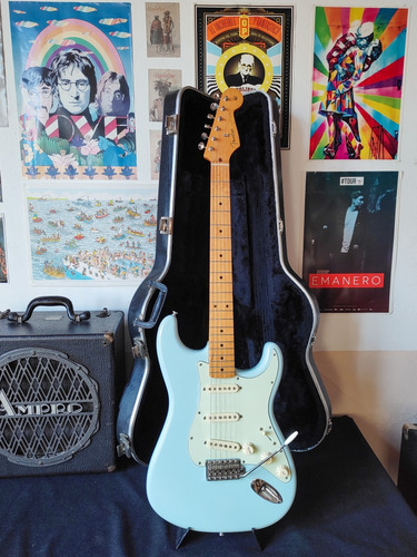 Fender Stratocaster Vintera '50s Sonic Blue 2019