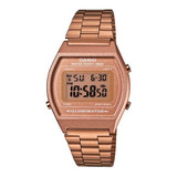 Relojes Dama Casio Rosa Dorado B640wc-5avt