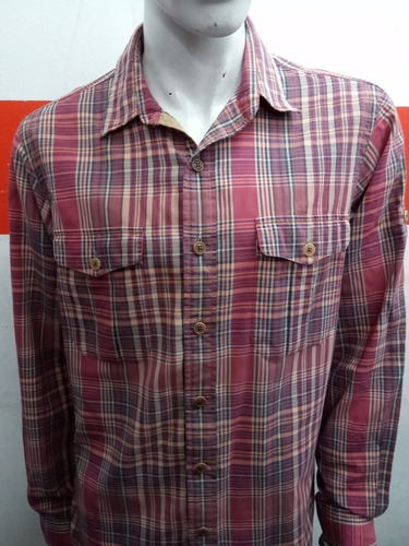 Camisa Polo Ralph Lauren Cuadrille Talle Large