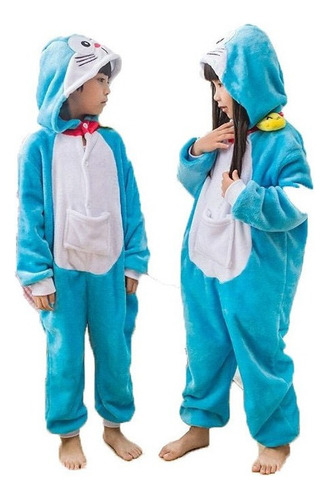 Pijama Onesie Doraemon Pijama De Una Pieza Para Niños Con Fo