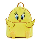 Mochila Loungefly Looney Tunes Piolin Peluche Hermosa Bugs Bunny Color Amarillo