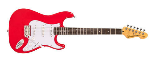  E6 Guitarra Eléctrica Stratocaster Red Encore