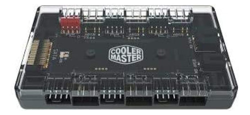 Cooler Master Pwm Hub, 6 Puertos Para Iluminación Rgb Direcc