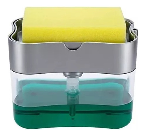 Dispensador De Jabon Liquido Para Trastes Cocina Esponja