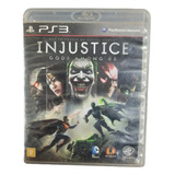 Injustice Gods Amongus _ps3_ Mídia Física Original Usado