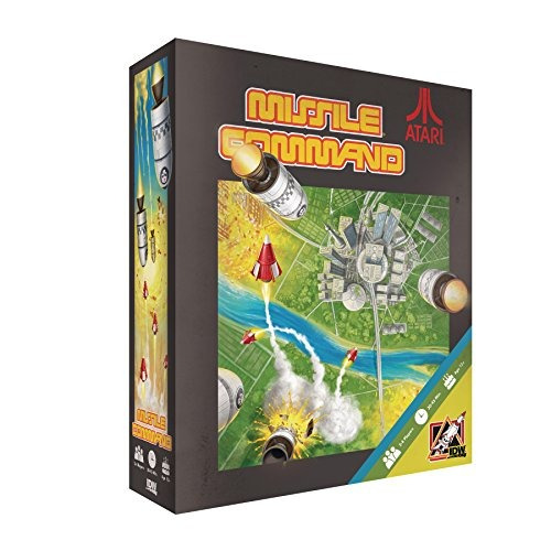 Estrategia Missile Command Juegos Idw De Atari Juego De Mesa