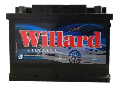 Bateria Renault Symbol Williard 12x75