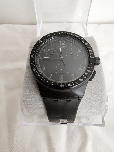 Reloj Swatch Chrono Black Efficiency Muy Buen Estado 