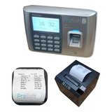 Reloj Biométrico Anviz A300 Incluye Impresora Salida Ticket 