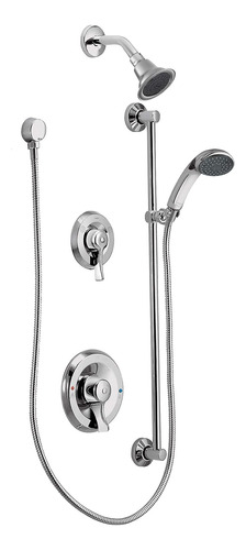 Moen 8342 Commercial Posi-temp - Juego De Ducha De Dos Asas,