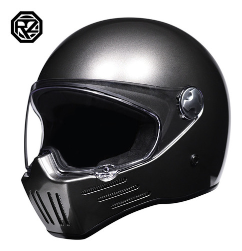 Casco Vintage Motorcycle 3c Para Hombre, Modelo Knight