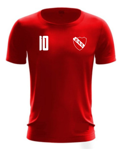Camiseta Independiente Niño Gratis Nro Delantero Que Elijas 