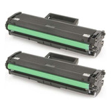 Kit 2x Toner D101 P/ Ml-2165w Ml-2165 Scx3400 Scx3405 Tinta Preto